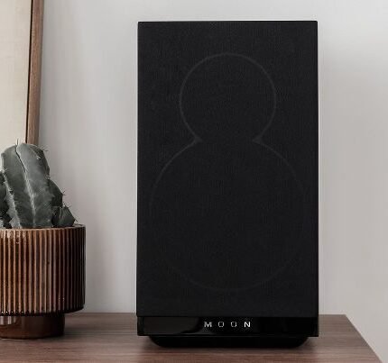 MOON Voice 22 Bookshelf Speaker schwarz