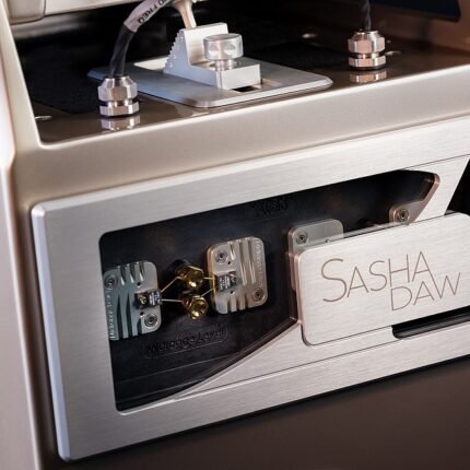 Sasha DAW Resistor Cover w/ Glass - Silver