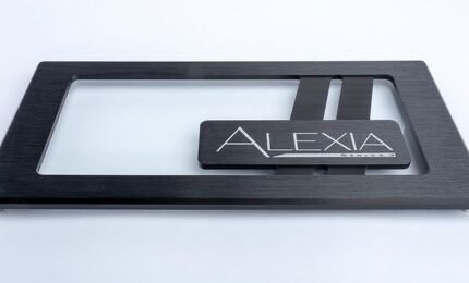 Alexia 2 Resistor Cover w/ Glass black
