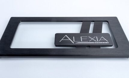 Alexia 2 Resistor Cover w/ Glass - Black